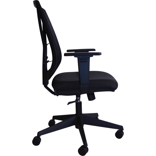 Chaise de bureau Activ A-47 Synchro, Tissu, Noir, Capacit&eacute; 275 lb Waymarc Industries Inc