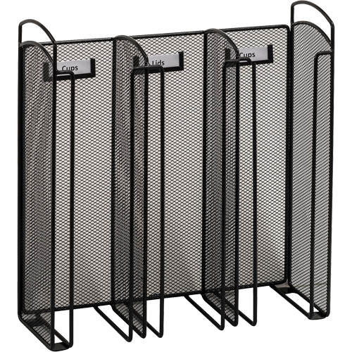 Organisateur Onyx pour verres et couvercles Waymarc Industries Inc