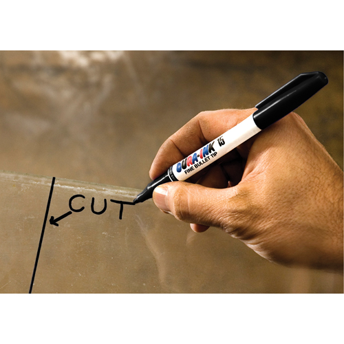 Dura-Ink&reg; #15 Permanent Marker, Fine, Silver Waymarc Industries Inc