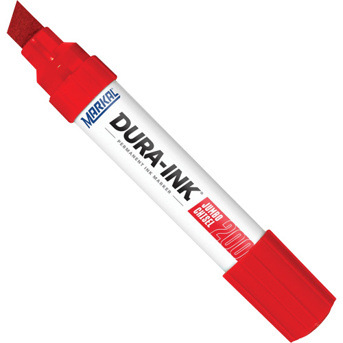 Marqueur no 200 Dura-Ink, Rouge, Pointe Ciseau Waymarc Industries Inc