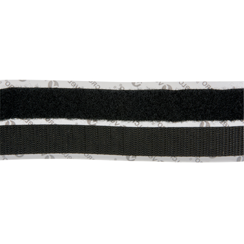Attache, Boucle et crochet, 15' x 3/4", Adh&eacute;sif, Noir Waymarc Industries Inc