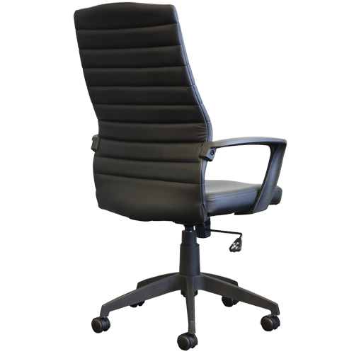 Activ A-128 Office Chair, Polyurethane, Black, 275 lbs. Capacity Waymarc Industries Inc