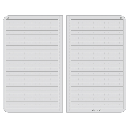 Pocket Bound Book, Hard Cover, Black, 160 Pages, 4-1/4" W x 6-3/4" L Waymarc Industries Inc