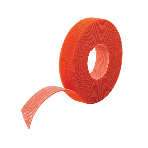 Ruban pour gestion des c&acirc;bles One-Wrap, Boucle et crochet, 25 vg x 3/4", Auto-aggripant, Orange Waymarc Industries Inc