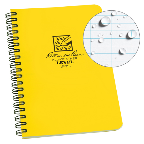 Side-Spiral Notebook, Soft Cover, Yellow, 64 Pages, 4-5/8" W x 7" L Waymarc Industries Inc