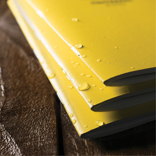 Notebook, Soft Cover, Yellow, 48 Pages, 4-5/8" W x 7" L Waymarc Industries Inc