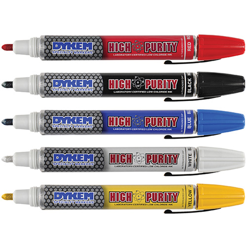 Marqueur de peinture &agrave; pointe en feutre, Liquide, Blanc Waymarc Industries Inc
