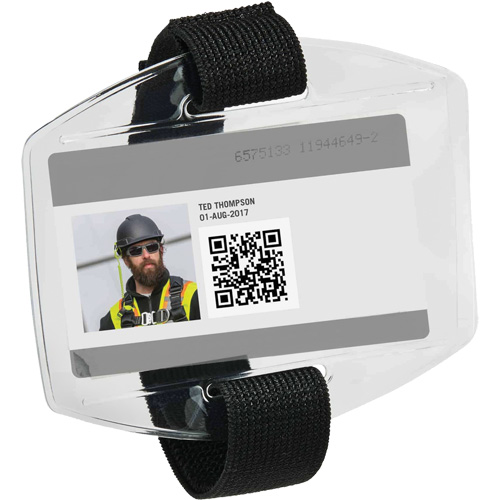 Squids&reg; 3386 Vinyl Armband ID Badge Holder Waymarc Industries Inc