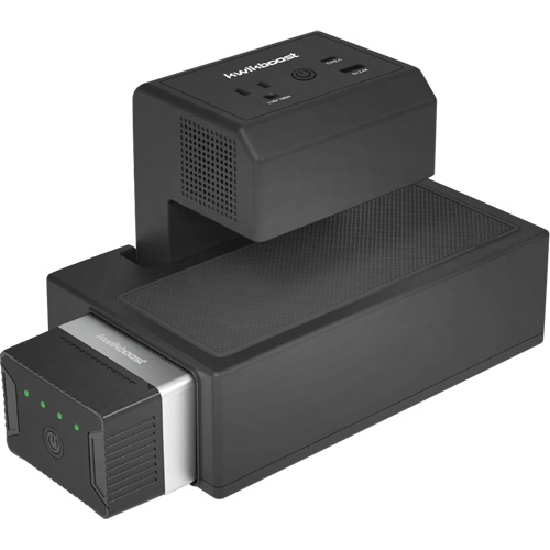 Poste de recharge &agrave; pince pour bureau KwikBoost EdgePower Waymarc Industries Inc