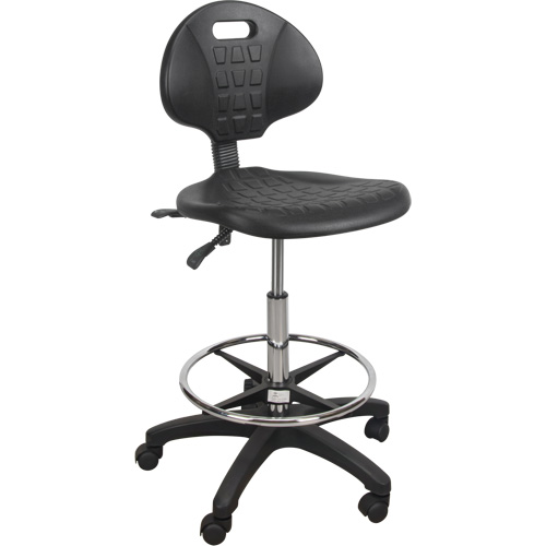 Tabouret robuste et ergonomique, Mobile, Ajustable Hauteur, Capacit&eacute; 250 lb Waymarc Industries Inc