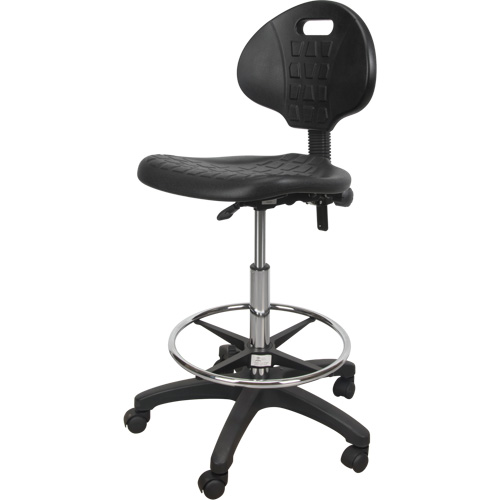 Tabouret robuste et ergonomique, Mobile, Ajustable Hauteur, Capacit&eacute; 250 lb Waymarc Industries Inc