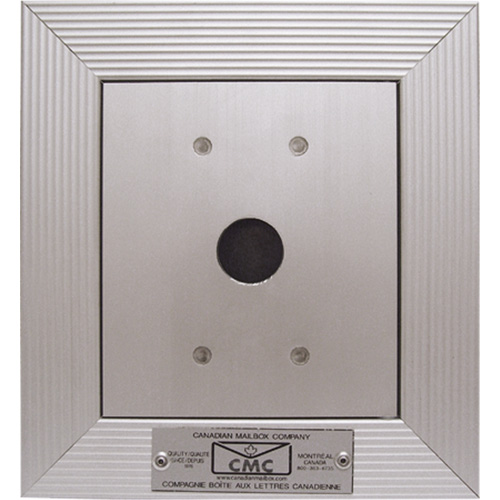 Full-Recessed Key Keeper Box, Wall -Mounted, 4-9/16" x 4", Aluminum Waymarc Industries Inc