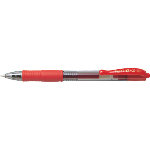 Stylo &agrave; encre gel G2, Rouge, 0,7 mm, R&eacute;tractable Waymarc Industries Inc