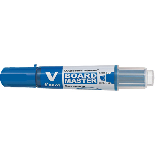 Vboard Master White Board Marker, Blue, Chisel Tip Waymarc Industries Inc
