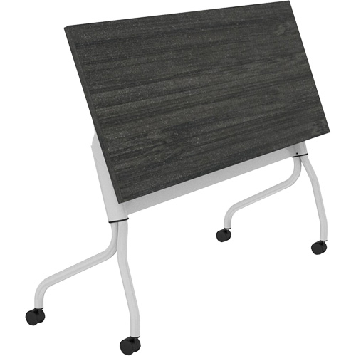 Table de formation &agrave; dessus rabattable Newland, 24" lo x 60" la x 29-1/2" h, Brun fonc&eacute; Waymarc Industries Inc