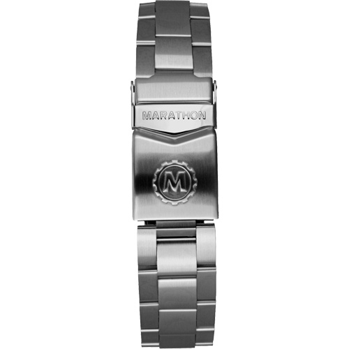 Arctic Edition Large Diver's Automatic GSAR Watch with Stainless Steel Bracelet, Digital, Battery Operated, 41 mm, Silver Waymarc Industries Inc