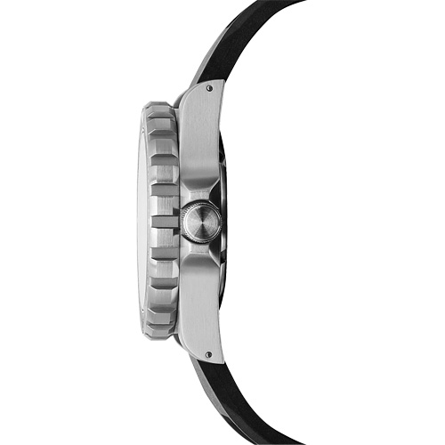 Large Diver's Quartz Watch, Digital, Battery Operated, 41 mm, Black Waymarc Industries Inc