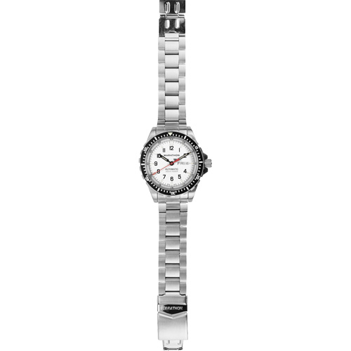 Arctic Edition Jumbo Day/Date Automatic with Stainless Steel Bracelet, Digital, Battery Operated, 46 mm, Silver Waymarc Industries Inc