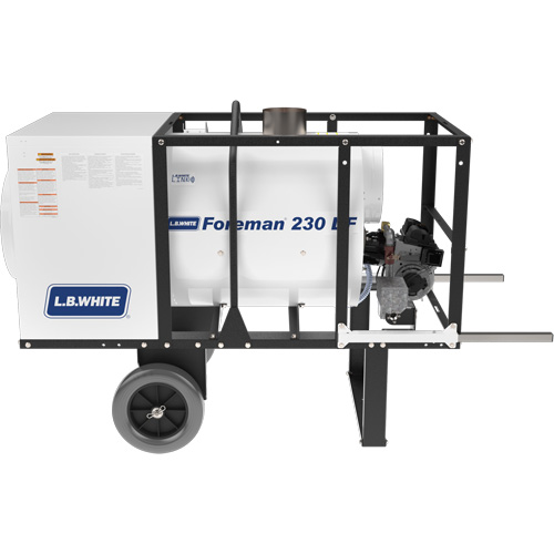 Foreman&reg; 230 Indirect-fired Portable Heater, Radiant Heat, Natural Gas, 230000 BTU/H Waymarc Industries Inc
