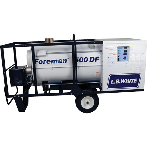 Foreman&reg; 500 Indirect-fired Portable Heater, Radiant Heat, Natural Gas, 500000 BTU/H Waymarc Industries Inc