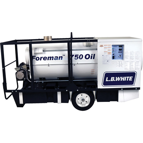 Foreman&reg; 750 Indirect-fired Portable Heater, Oil Filled, Kerosene, 750000 BTU/H Waymarc Industries Inc