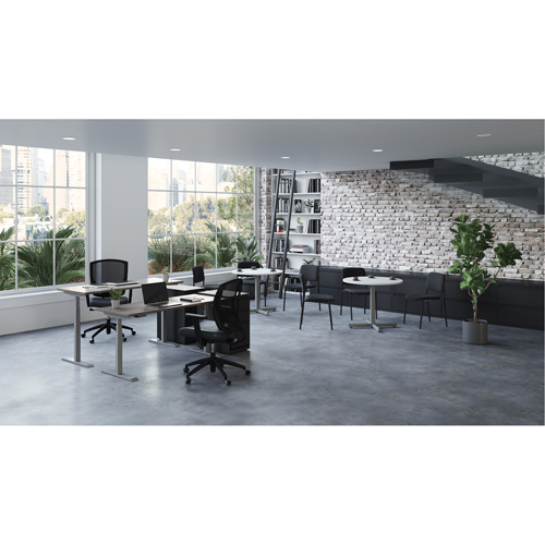 Newland Height-Adjustable Rectangular Table Waymarc Industries Inc