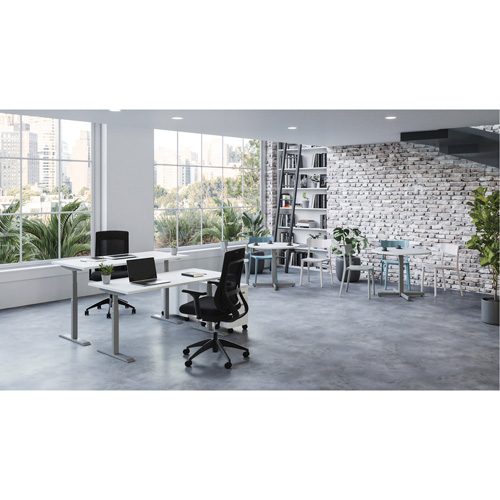 Newland Height-Adjustable Rectangular Table Waymarc Industries Inc