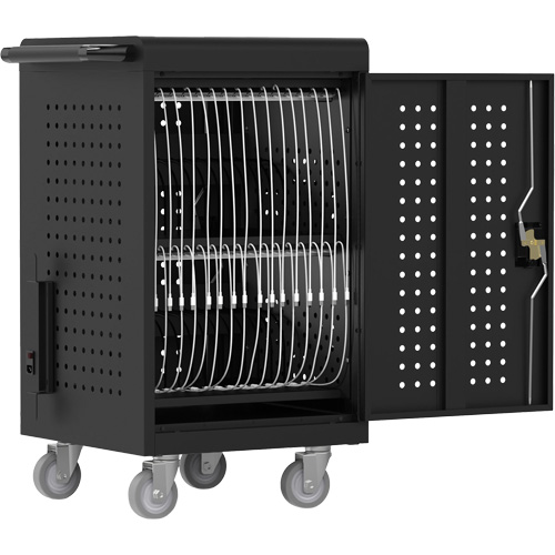 Secure Charging Cart Waymarc Industries Inc