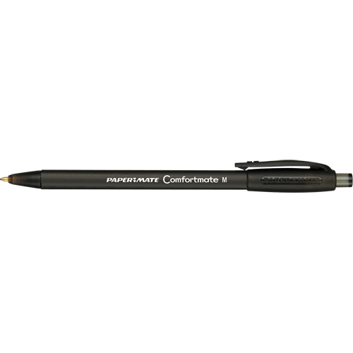 ComfortMate Pen, Black, 1 mm, Retractable Waymarc Industries Inc