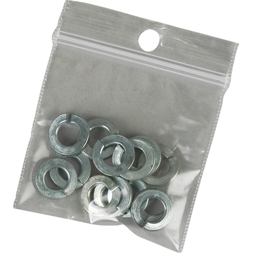Poly Bags, Reclosable, 12" x 9", 4 mils Waymarc Industries Inc
