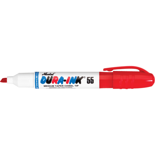 Dura-Ink&reg; Marker #55, Chisel, Red Waymarc Industries Inc