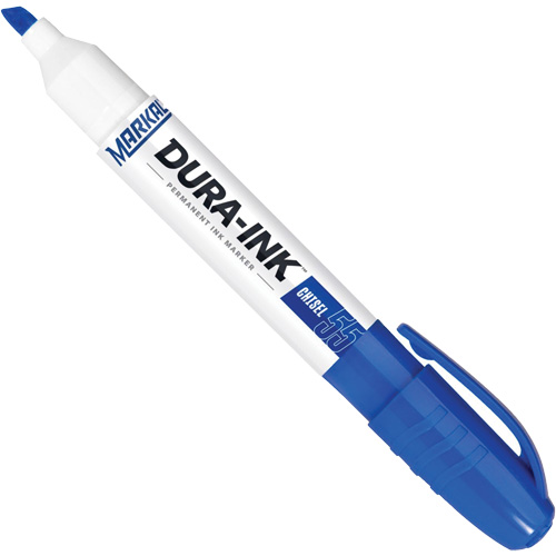 Marqueur Dura-Ink no 55, Bleu, Pointe Ciseau Waymarc Industries Inc