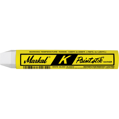B&acirc;ton de peinture K Paintstick, B&acirc;ton plein, Blanc Waymarc Industries Inc