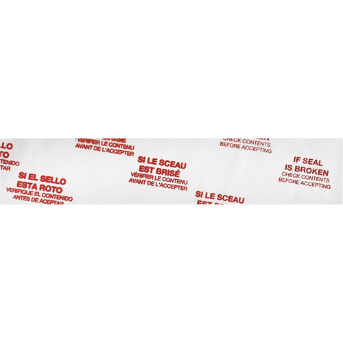 Ruban d'emballage Scotch 3771 avec message, Adh&eacute;sif Thermofusible, 2 mils, 48 mm (1-22/25") x 100 m (328') Waymarc Industries Inc
