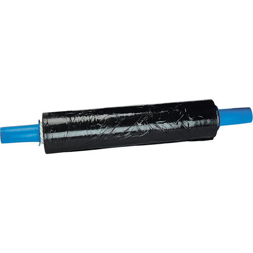 Stretch Wrap, 80 Gauge (20.3 micrometers), 18" x 1000', Opaque Black Waymarc Industries Inc