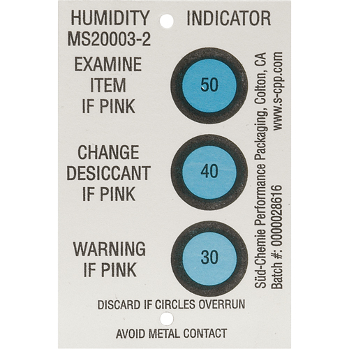 Indicateurs d'humidit&eacute; Waymarc Industries Inc