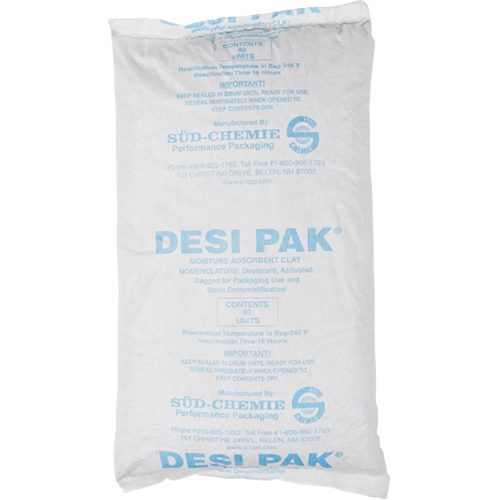 Desiccants, Clay, Tyvek Bag Waymarc Industries Inc