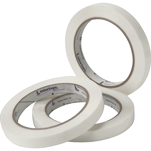 Ruban de cerclage polyvalent blanc, &eacute;paisseur 2,7 mils, 12 mm (47/100") x 54,864 m (180')  Waymarc Industries Inc