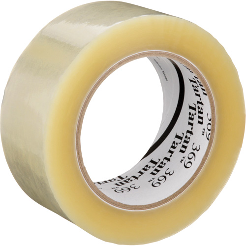 Tartan 369 Box Sealing Tape, Acrylic Adhesive, 1.6 mils, 48 mm (1-22/25") x 100 m (328') Waymarc Industries Inc