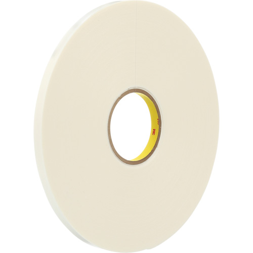 Double Coated Polyethylene Foam Tape 4466, 12.7 mm (1/2") W, 62 mils, Polyethylene Waymarc Industries Inc