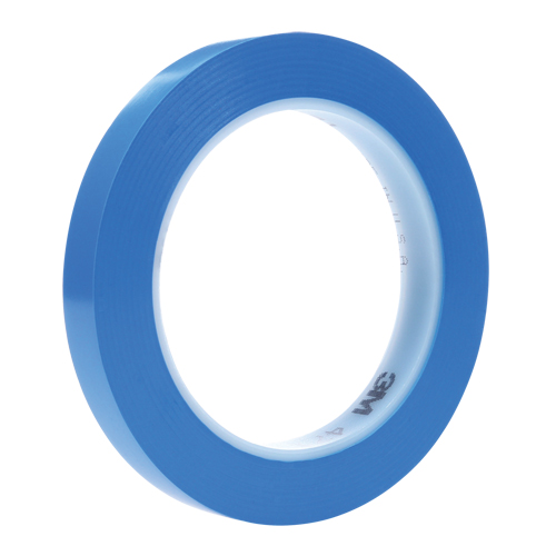 471 Vinyl Tape, 25.4 mm (1") W x 32.9 m (108') L, 5.3 mils, Blue Waymarc Industries Inc