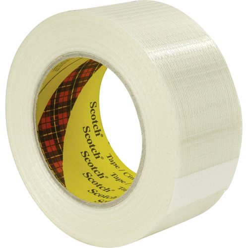 Scotch&reg; Bi-Directional Filament Tape 8959, 5.7 mils Thick, 50 mm (2") x 50 m (164')  Waymarc Industries Inc