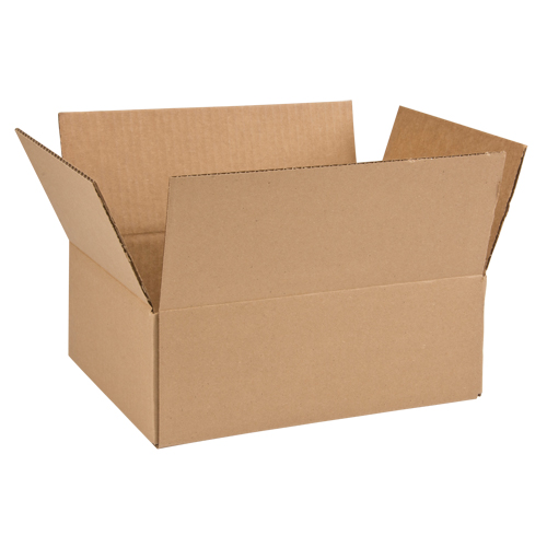 Corrugated Box, 12" L x 10" W x 4" H Waymarc Industries Inc