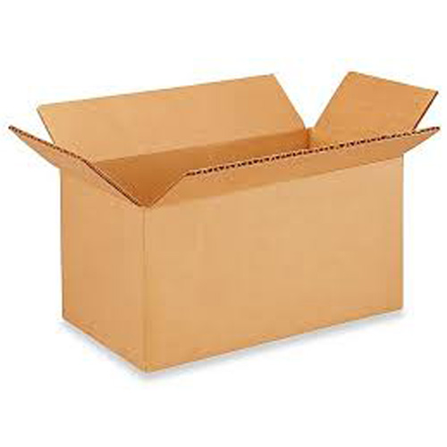 Corrugated Box, 8" L x 4" W x 4" H, Flute C Waymarc Industries Inc