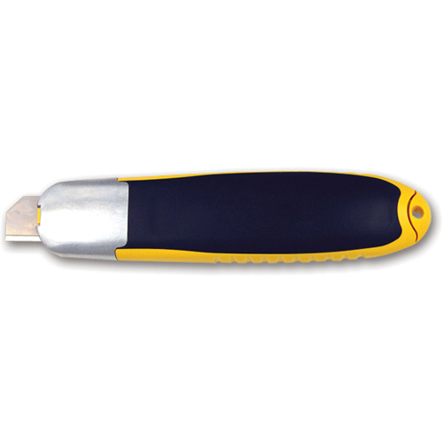 Automatic Self-Retracting Safety Knife, 15 mm, Carbon Steel, Plastic Handle Waymarc Industries Inc