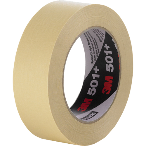 501+ High Temperature Masking Tape, 18 mm (3/4") x 55 m (180'), Tan Waymarc Industries Inc