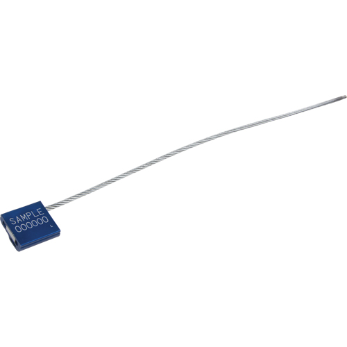 FlexiGrip High Security Security Seals, 12", Metal, Cable Seal Waymarc Industries Inc