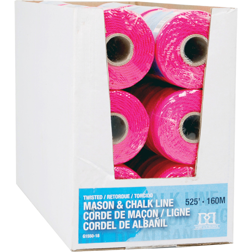 Corde pour maçon/ligne de craie, 525', Nylon Waymarc Industries Inc