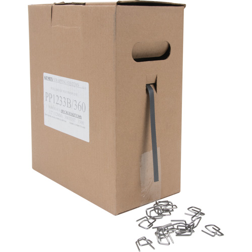 Feuillards de polypropyl&egrave;ne a/boucles Waymarc Industries Inc