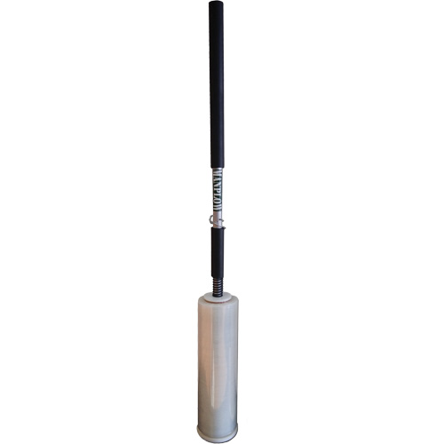 Long Handle Stretch Wrap Dispenser, Fits Rolls 12"-18" Waymarc Industries Inc